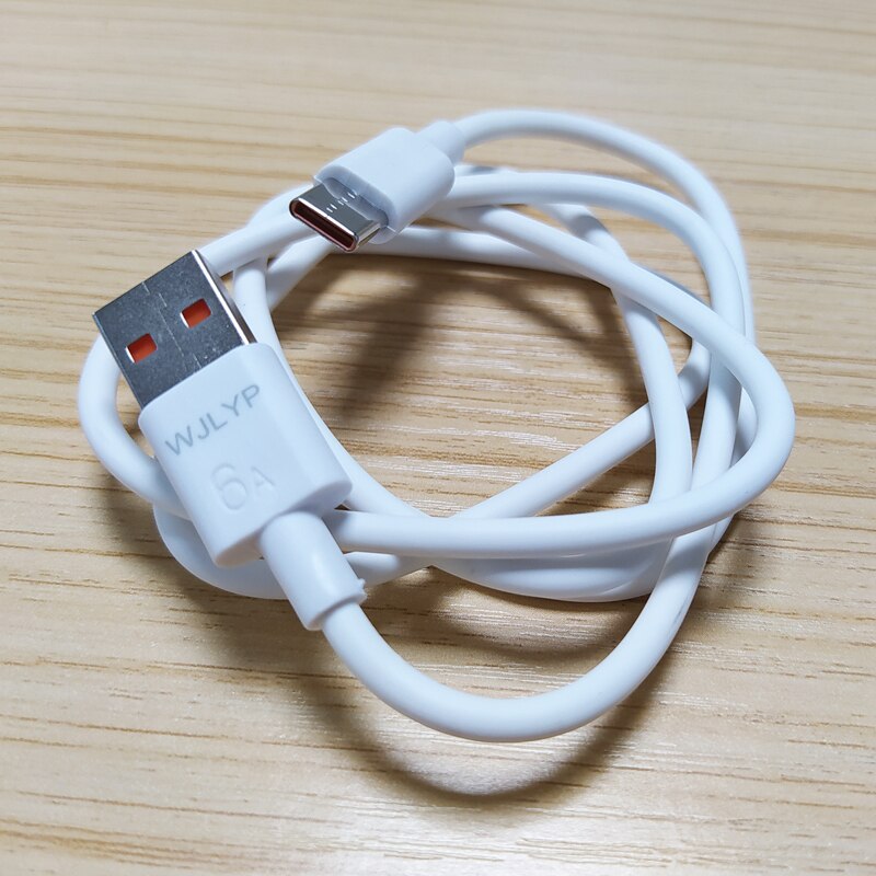 WJLYP 6A USB Type C Fast Charging Cable for Mobile Phone